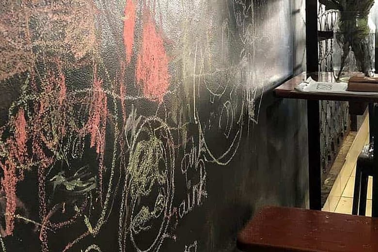 Relaxing with coffee after computer repairs in lismore at Flock coffee shop