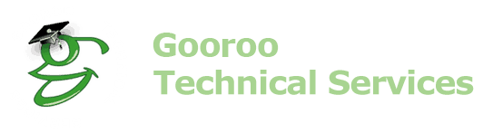 Gooroo Technical Services website computer logo