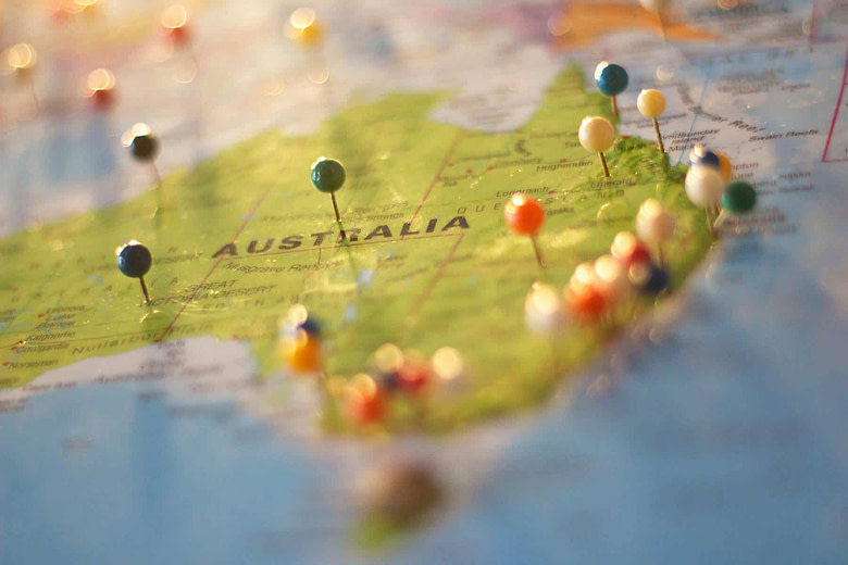 Australia points of presence