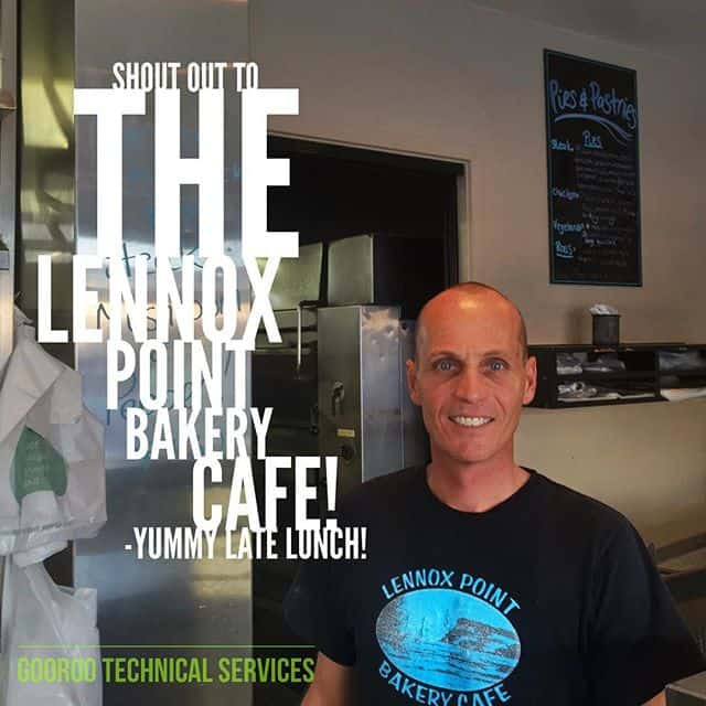 The Lennox Point Bakery Cafe in Lennox Head
